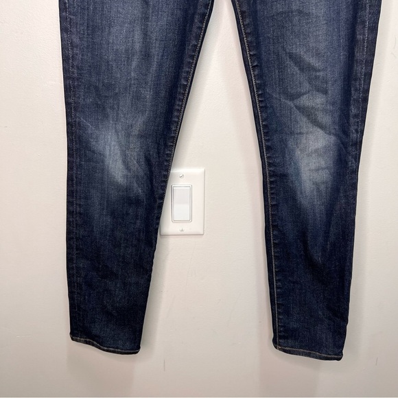Frame Le High Skinny Jeans Dark Wash Size 26 Denim Casual - Picture 6 of 16